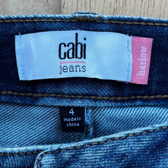 CAbi Blue Boyfriend Jeans Relaxed Fit Timeless Style - Picture 6 of 11